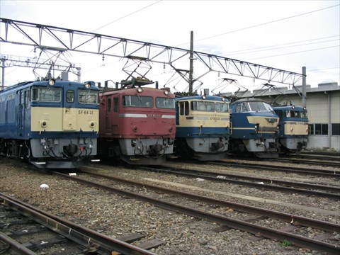 EF65-535 EF65-88 吹田機関区